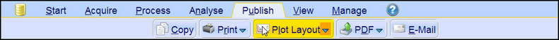 Plot Layout Tab